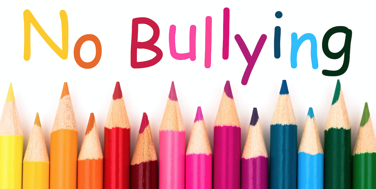 Lapiceros de colores en contra del bullyng
